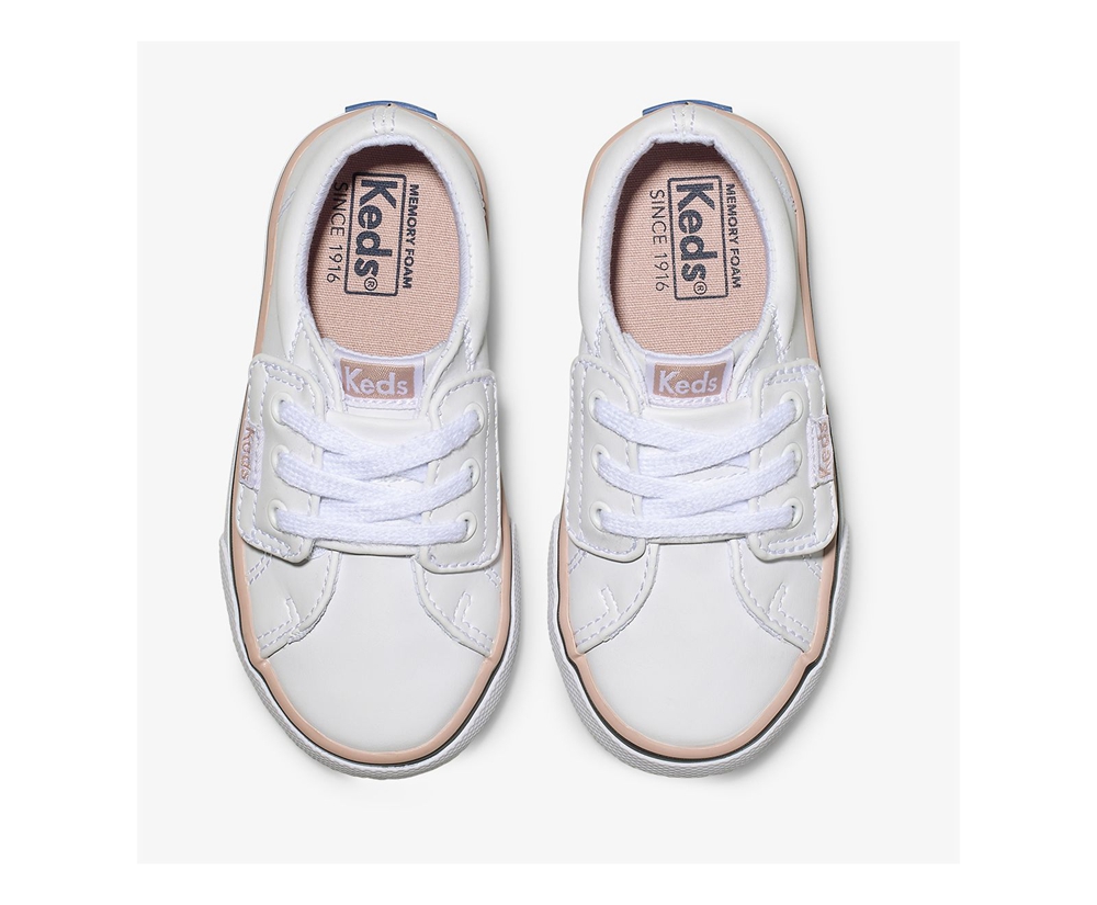 Keds Sneakers White - Jump Kick Jr. - Kids SXCJAV-452